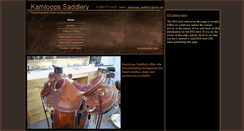 Desktop Screenshot of kamloopssaddlery.com